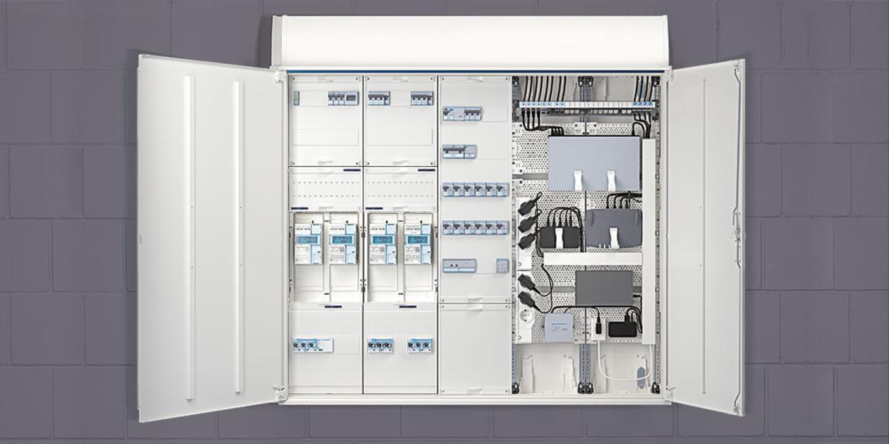 Technikzentrale bei Elektro-Ziegler GmbH & Co. KG in Würzburg