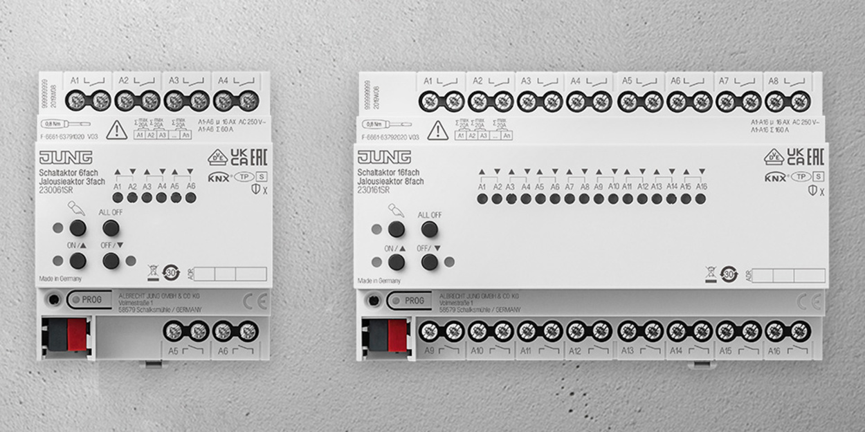 KNX Schalt- und Jalousieaktoren bei Elektro-Ziegler GmbH & Co. KG in Würzburg