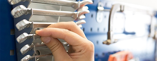 Werkstatt bei Elektro-Ziegler GmbH & Co. KG in Würzburg