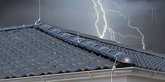 Äußerer Blitzschutz bei Elektro-Ziegler GmbH & Co. KG in Würzburg