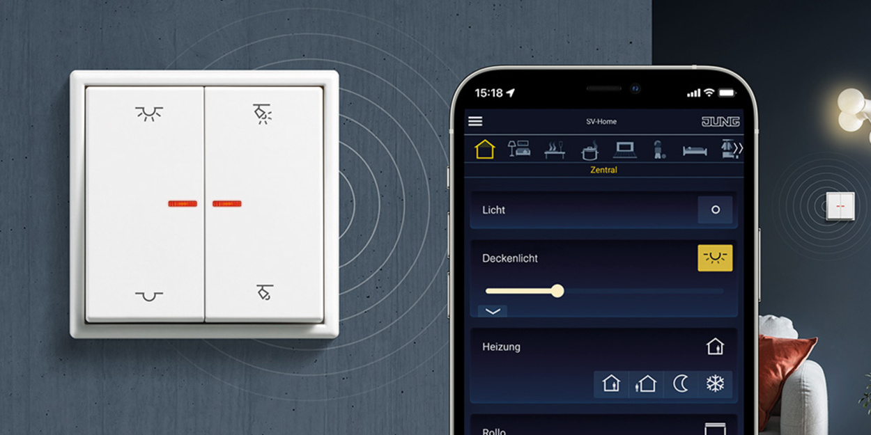 KNX RF Taster bei Elektro-Ziegler GmbH & Co. KG in Würzburg
