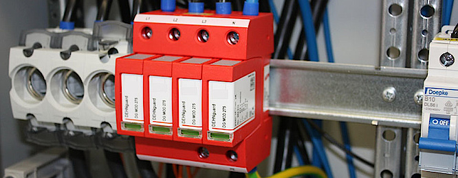 Über­spannungs­schutz bei Elektro-Ziegler GmbH & Co. KG in Würzburg